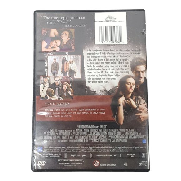 The Twilight Saga Twilight Eclipse Movies Lot Of 2 DVD Blu-Ray - Picture 5 of 11